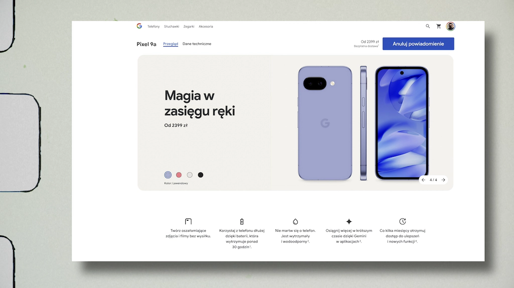 Google Pixel 9a chwilowo wycofany, a Siri nadal jest głupia jak but